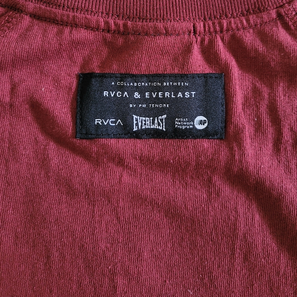 RVCA🏄& Everlast🥊Collab Raglan Muscle💪Tee - NWT - Picture 6 of 14